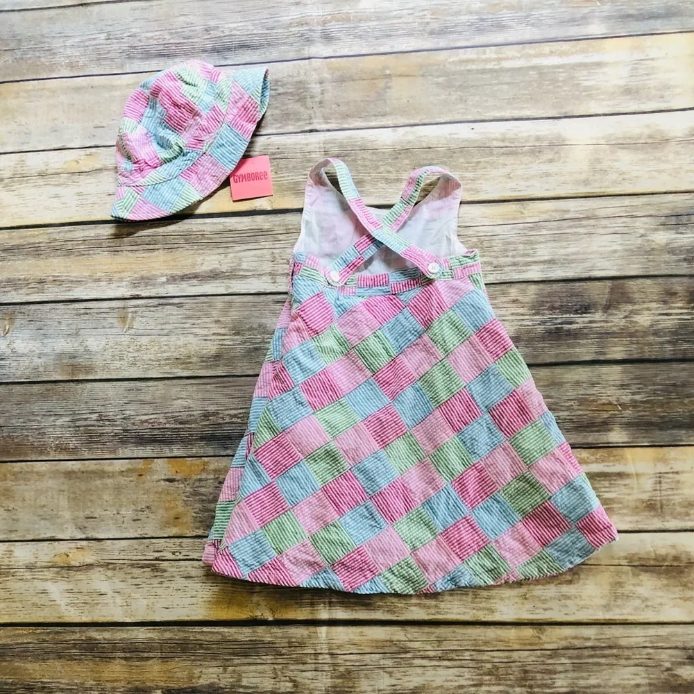 Vintage Gymboree sundress & sunhat! Size 4T